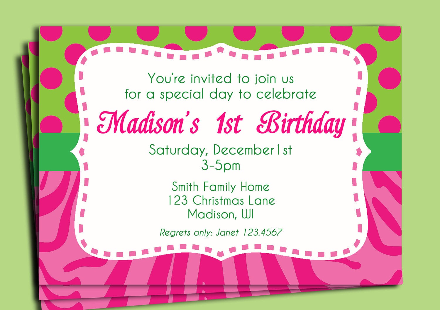 Doc    Sample Invitation For Birthday â Sample Birthday